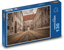 Historische Straße, Salzburg Puzzle 130 Teile - 28,7x20 cm