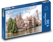 Belfried in Brügge, Belgien Puzzle 130 Teile - 28,7x20 cm