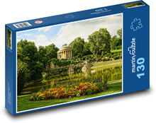 Chrám Leopoldinen, historický zámocký park Puzzle 130 dielikov - 28,7 x 20 cm 
