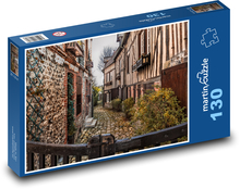 France, Honfleur Historic Lane Puzzle 130 pieces - 28.7 x 20 cm 