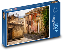 Historische Steingasse, Sizilien Puzzle 130 Teile - 28,7x20 cm