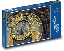 Astronomische Uhr der Altstadt - Detail, Prag Puzzle 130 Teile - 28,7x20 cm