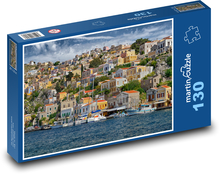 Griechenland - Symi Puzzle 130 Teile - 28,7x20 cm