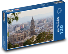 Španielsko - Malaga Puzzle 130 dielikov - 28,7 x 20 cm 