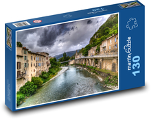 France, river, city Puzzle 130 pieces - 28.7 x 20 cm 