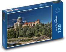 Maďarsko - Ostřihom, bazilika Puzzle 130 dílků - 28,7 x 20 cm