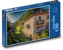 Itálie - Piemont Puzzle 130 dílků - 28,7 x 20 cm