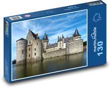 Středověký hrad ve Francii Puzzle 130 dílků - 28,7 x 20 cm