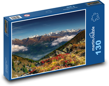 Jesenné Alpy v Rakúsku Puzzle 130 dielikov - 28,7 x 20 cm 