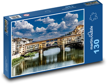 Rumunsko - most, architektúra Puzzle 130 dielikov - 28,7 x 20 cm 