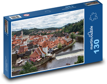 Česká Republika - Český Krumlov Puzzle 130 dielikov - 28,7 x 20 cm 