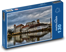 Czech Republic - Jindřichův Hradec Puzzle 130 pieces - 28.7 x 20 cm 