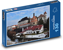 Česká Republika - Jindřichův Hradec Puzzle 130 dílků - 28,7 x 20 cm