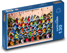 Birdhouses Puzzle 130 dielikov - 28,7 x 20 cm 