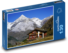 Švýcarsko - Alpy Puzzle 130 dílků - 28,7 x 20 cm