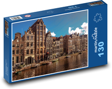 Holandsko - Amsterdam Puzzle 130 dielikov - 28,7 x 20 cm 