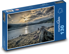 Česká Republika - priehrada Puzzle 130 dielikov - 28,7 x 20 cm