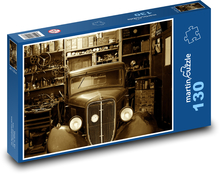 Auto - warsztat Puzzle 130 elementów - 28,7x20 cm