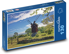 Windmill in Estonia Puzzle 130 pieces - 28.7 x 20 cm 