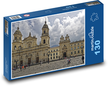 Kolumbie - Bogota Puzzle 130 dílků - 28,7 x 20 cm