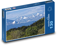 Kolumbie - Cordillera Puzzle 130 dílků - 28,7 x 20 cm