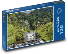 Termálne pramene Santa Rosa v Kolumbii Puzzle 130 dielikov - 28,7 x 20 cm 