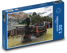 Parná lokomotíva - Nový Zéland Puzzle 130 dielikov - 28,7 x 20 cm 