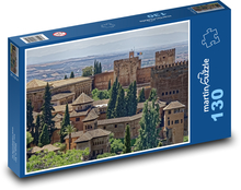Spanish Palace of the Alhambra, Granada - Spain Puzzle 130 pieces - 28.7 x 20 cm 