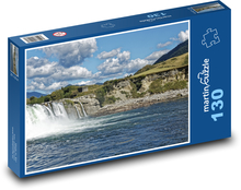 River Falls - Neuseeland Puzzle 130 Teile - 28,7x20 cm