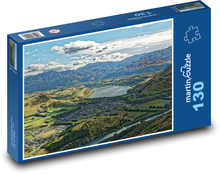 Nový Zéland - Hayes Puzzle 130 dílků - 28,7 x 20 cm