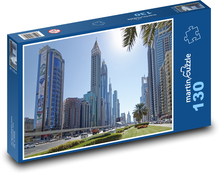 Spojené Arabské Emiráty - Dubaj Puzzle 130 dílků - 28,7 x 20 cm