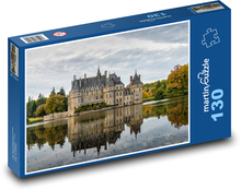 La Bretesche Chateau, France Puzzle 130 pieces - 28.7 x 20 cm 