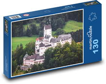 Německo - zámek Hohenaschau Puzzle 130 dílků - 28,7 x 20 cm