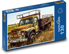 LKW-Unfall Puzzle 130 Teile - 28,7x20 cm