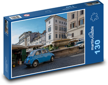 Auto Fiat 500 - Italy, Rome Puzzle 130 pieces - 28.7 x 20 cm 