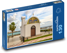 Kapelle in Ayia Napa, Zypern Puzzle 130 Teile - 28,7x20 cm