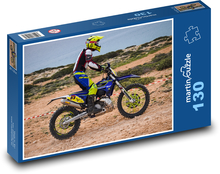Motorbike - motocross Puzzle 130 pieces - 28.7 x 20 cm 