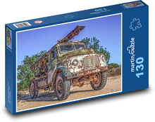 Staré nákladné auto Puzzle 130 dielikov - 28,7 x 20 cm