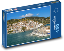 Greek island of Skopelos Puzzle 130 pieces - 28.7 x 20 cm 