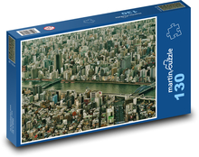 Stadt, Wolkenkratzer Puzzle 130 Teile - 28,7x20 cm