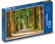 Alley of Centenary Trees Puzzle 130 pieces - 28.7 x 20 cm 