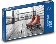 Kolieskové korčule Puzzle 130 dielikov - 28,7 x 20 cm 