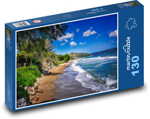 Romantická pláž Puzzle 130 dílků - 28,7 x 20 cm