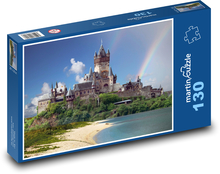 Fantasie, Burg Puzzle 130 Teile - 28,7x20 cm