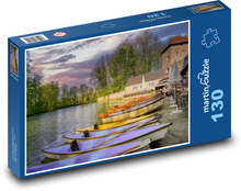 Ausflugssee Puzzle 130 Teile - 28,7x20 cm