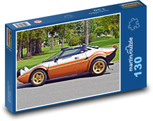 Klasické športové auto 70. rokov Puzzle 130 dielikov - 28,7 x 20 cm 