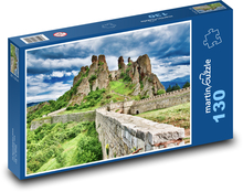 Zrúcanina hradu Puzzle 130 dielikov - 28,7 x 20 cm 