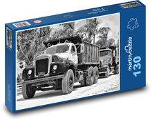 Alter LKW Puzzle 130 Teile - 28,7x20 cm
