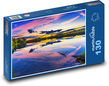 Sonnenaufgang über dem See Puzzle 130 Teile - 28,7x20 cm