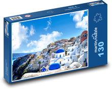 Greece - Santorini Puzzle 130 pieces - 28.7 x 20 cm 